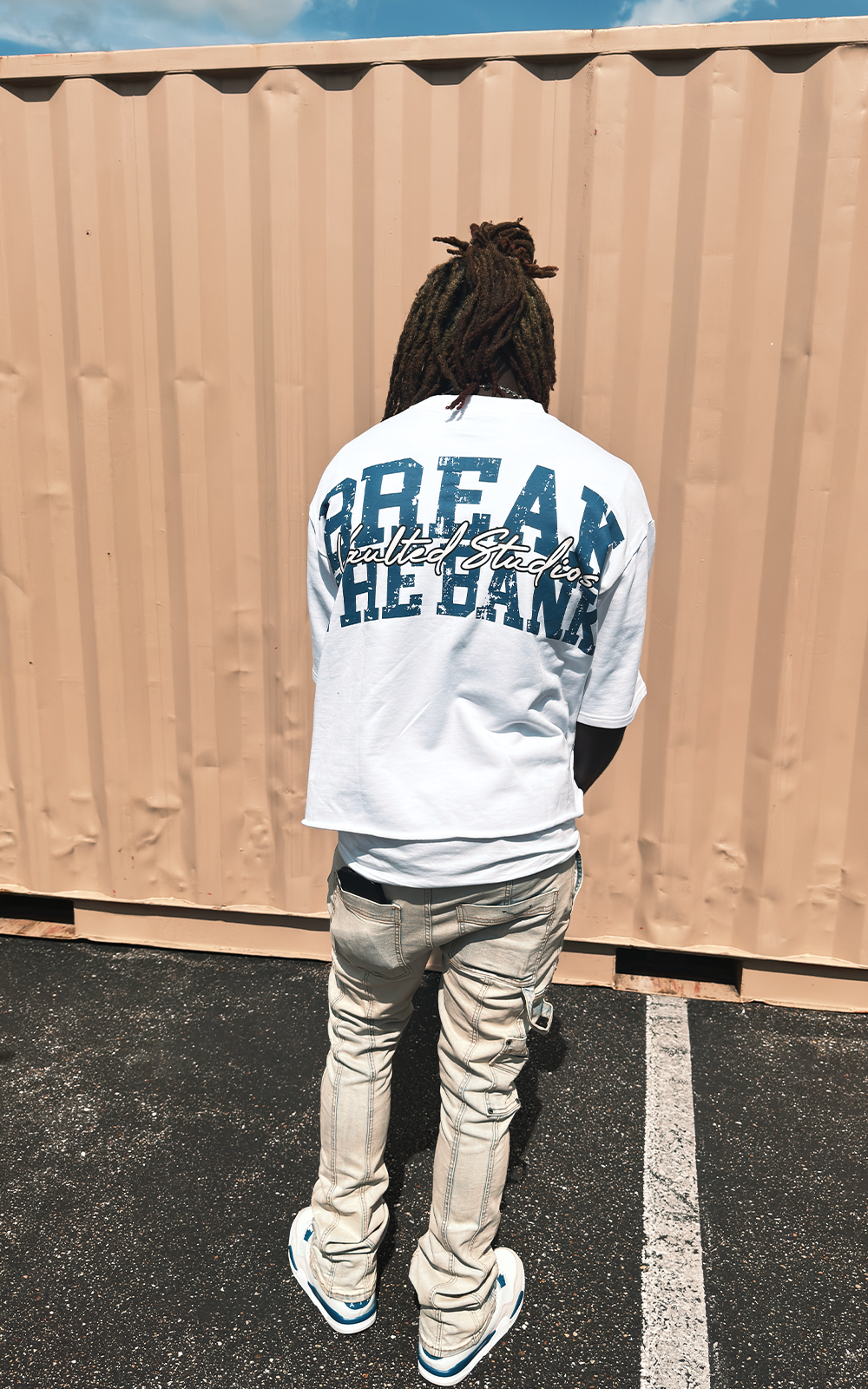 Oversized " Break The Bank" Tee